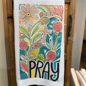 Spring Tea Towel NWOT